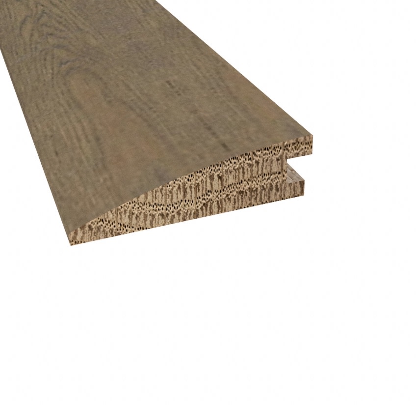 Prefinished Monaco White Oak Hardwood 5/8 in. Thick x 2.25 in. Wide x 78 in. Length Reducer