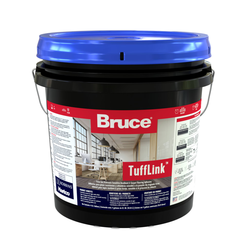 4 Gallon TuffLink Firm-Set Pressure Sensitive Resilient & Carpet Adhesive
