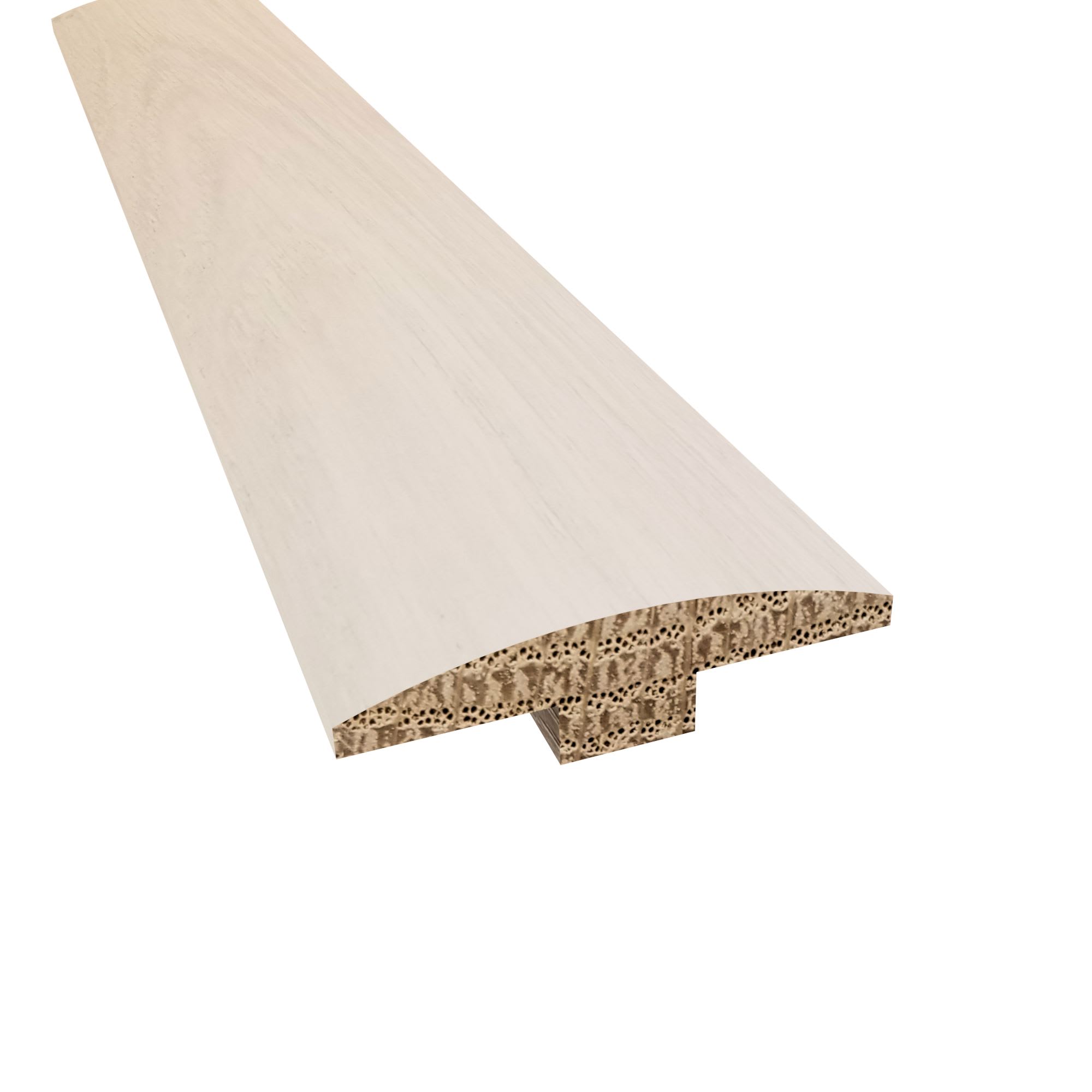 Prefinished Platinum Coast Oak 1/4 in. Thick x 2 in. Wide x 78 in. Length T-Molding