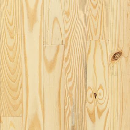 3/4 in. Southern Yellow Pine Unfinished Solid Hardwood Flooring 3.13 in. Wide