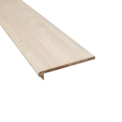 Unfinished Red Oak Solid Hardwood 5/8 in. Thick x 11.5 in. Wide x 36 in. Length Retrofit Tread