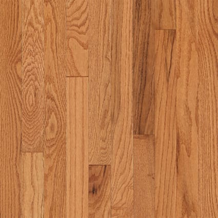 3/4 in. Butterscotch Oak Solid Hardwood Flooring 2.25 in. Wide