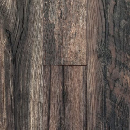 12mm Antique Wood Medley 24 Hour Water-Resistant Laminate Flooring 6.06 in. Wide x 50.66 in. Long