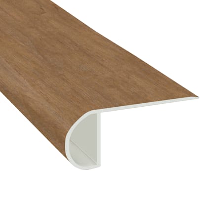 Cannes Maple Vinyl Waterproof 2.25 in wide x 7.5 ft Length Low Profile Stair Nose
