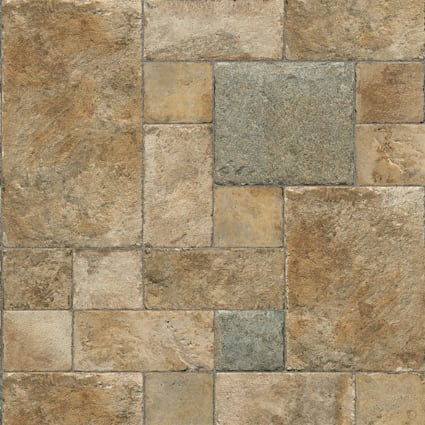 8mm+pad Twilight Terrace Stone 24Hr Water-Resistant Laminate Flooring 15.5 in. Wide x 46.47 in. Long