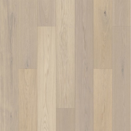 7/16 in. North Cape White Oak Water-Resistant Quick Click Engineered Hardwood Flooring 10.67 in Wide