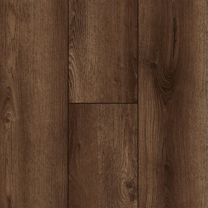 10mm Barnwood Oak w/Pad Waterproof Laminate Flooring 8.03 in. Wide x 47.64 in. Long