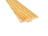 null Unfinished Southern Yellow Pine 2 in. Wide x 8 ft. Length T-Molding