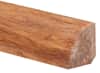null Prefinished Strand Carbonized Bamboo 3/4 in. Tall x 0.75 in. Wide x 72 in. Length Quarter Round