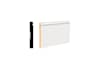null 9/16 in. Thick x 4-1/4 in. Tall x 8 ft. Length WM750 White Baseboard