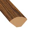 null Amber Hickory Laminate 3/4 in. Tall x 0.75 in. Wide x 7.5 ft. Length Quarter Round