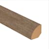 Tranquility Malted Oak Vinyl 0.75 in wide x 7.5 ft length Quarter Round