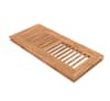 null 4" x 12" Unfinished Red Oak Flush Grill