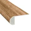 Tranquility Golden Acacia Vinyl Waterproof 2.25 in wide x 7.5 ft Length Low Profile Stair Nose