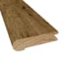 null Prefinished Copper Ridge Hickory 3/4 in. Thick x 3.13 in. Wide x 6.5 ft. Length Stair Nose