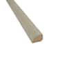 null Prefinished Vineyard Sound Oak 3/4 in. Tall x 0.5 in. Wide x 6.5 ft. Length Shoe Molding