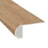 AquaSeal Park Ave Chevron Waterproof Laminate 1in. Thick x 2.23in. Wide x 7.5ft Length Low Profile Stair Nose