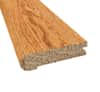 null Prefinisad Warm Spice Oak 3/4 in. Thick x 3.13 in. Wide x 6.5 ft. Length Stair Nose