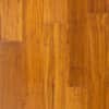 ReNature 3/8 in. Carbonized Strand Smooth Wide Plank Engineered Click Bamboo Flooring 5.13 in. Wide - Sample