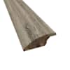 null Prefinished Distressed Cordova Bamboo 2 in. Wide x 72 in. Length Overlap Reducer