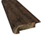 null Prefinished Distressed Madison County Bamboo 3/8 in. T x 3.25 in. W x 72 in. L Overlap Stair Nose