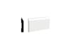 null 1/2 in. Thick x 3-1/4 in. Tall x 12 ft. Length WM623 Painted MDF Baseboard