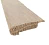 AquaSeal Prefinished Visby White Oak 7/16 in. Thick x 2.75 in. Wide x 6.5 ft. Length Overlap Stair Nose