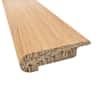 AquaSeal Prefinished Faroe Island White Oak 7/16in. Thick x 2.75 in. Wide x 6.5 ft. Length Overlap Stair Nose