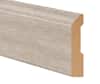 Duravana Sydney Harbor Oak Hybrid Resilient 3-1/4 in. Tall x 0.63 in. Thick x 7.5 ft. Length Baseboard