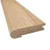 Bellawood Prefinished Champagne Beach Oak 5/8 in. Thick x 2.75 in. Wide 6.5 ft. Length Stair Nose