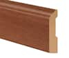 Duravana Brazilian Cherry Hybrid Resilient 3-1/4 in. Tall x 0.63 in. Thick x 7.5 ft. Length Baseboard