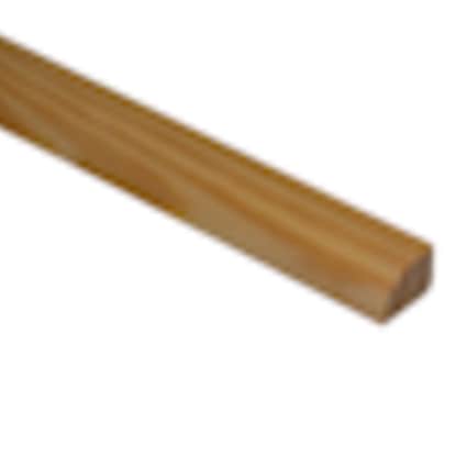 null Unfinished Southern Yellow Pine 3/4 in. Thick x 1/2 in. Wide x 6.5 ft. Length Shoe Molding