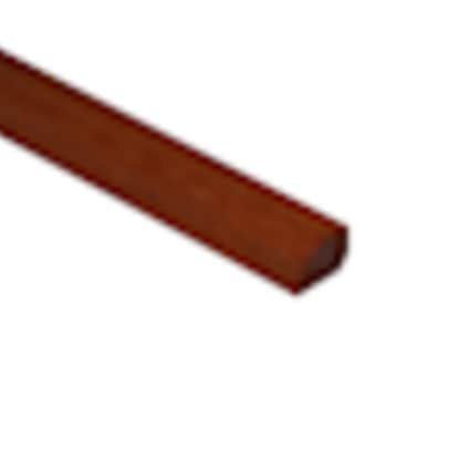 null Prefinished Brazilian Cherry 3/4 in. Tall x 0.5 in. Wide x 6.5 ft. Length Shoe Molding
