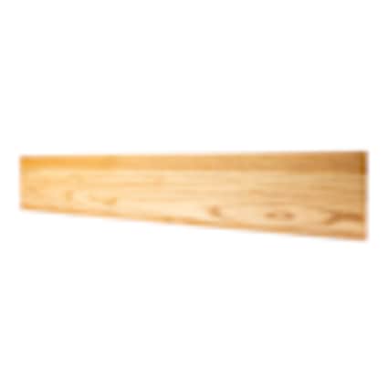 null Prefinished Red Oak Solid Hardwood 3/4 in thick x 7.25 in wide x 36 in Length Riser