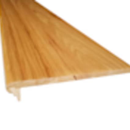 null Prefinished Solid Wood Hickory 5/8 in. Thick x 11.5 in. Wide x 48 in. Length Retrofit Stair Tread