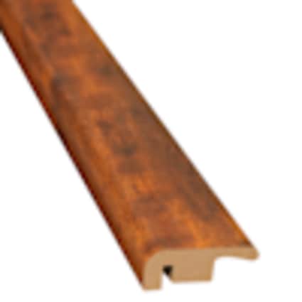 null Bronzed Brazilian Acacia Laminate 1.37 in. Wide x 7.5 ft. Length End Cap
