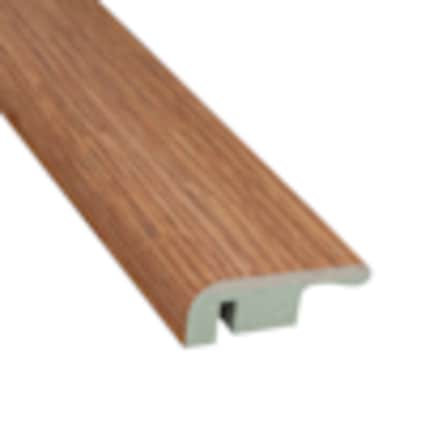 null Crystal Springs Hickory Laminate 1.37 in. Wide x 7.5 ft. Length End Cap