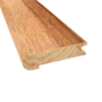 null Prefinished Walnut Hickory 3/4 in. Thick x 3.13 in. Wide x 6.5 ft. Length Stair Nose
