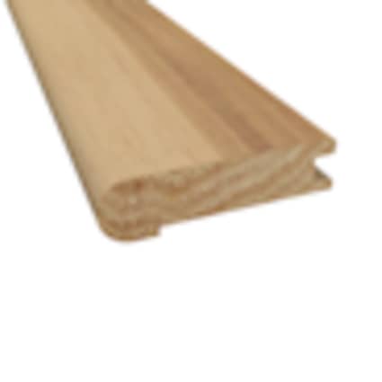 null Prefinished Matte Hickory Natural 3/4 in. Thick x 3.13 in. Wide x 6.5 ft. Length Stair Nose