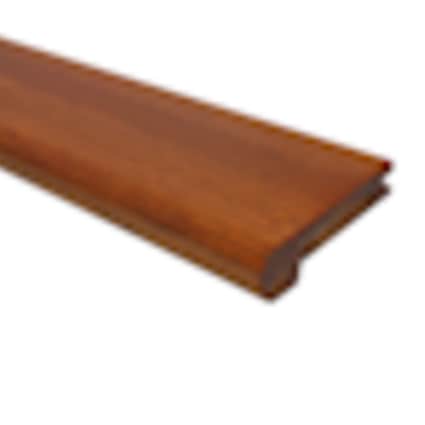 null Prefinished Brazilian Cherry 1/2 in. Thick x 2.75 in. Wide x 6.5 ft. Length Stair Nose