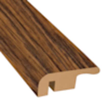 null Amber Hickory Laminate 1.37 in. Wide x 7.5 ft. Length End Cap
