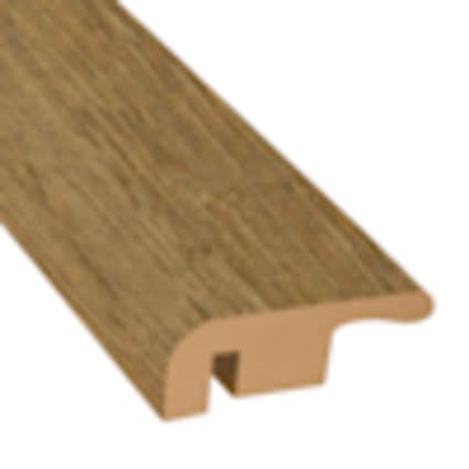 null Antique Farmhouse Hickory Laminate 1.37 in. Wide x 7.5 ft. Length End Cap