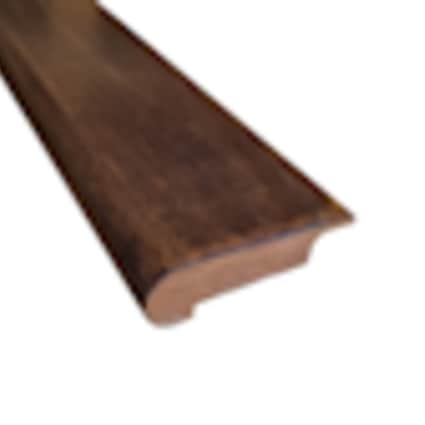 null Prefinished Walnut Hickory 3/8 in. Thick x 2.75 in. Wide x 6.5 ft. Length Overlap Stair Nose