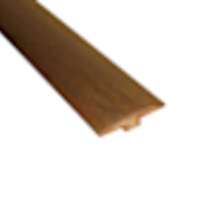 null Prefinished Walnut Hickory 2 in. Wide x 6.5 ft. Length T-Molding