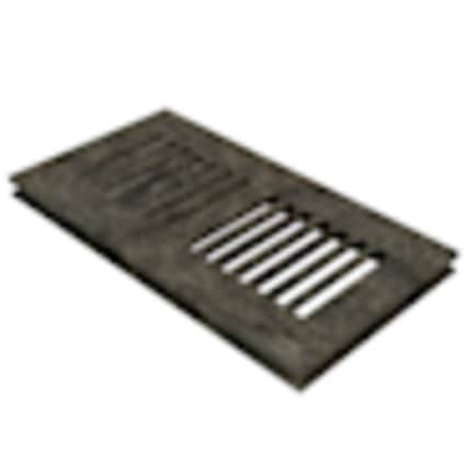 null 4" x 10" Iron Hill Maple Flush Grill