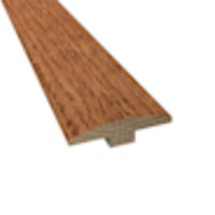 null Prefinished Red Oak Saddle 2 in. Wide x 6.5 ft. Length T-Molding