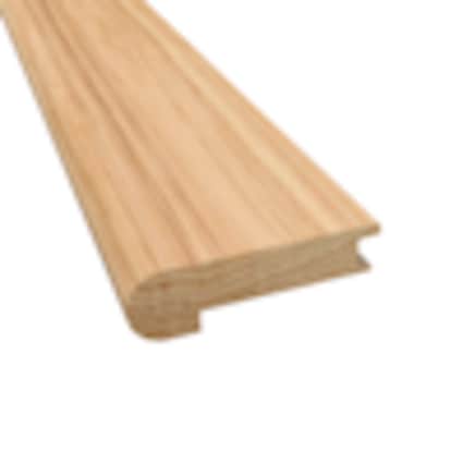 null Prefinished Rustic Hickory 9/16 in. Thick x 2.75 in. Wide x 6.5 ft. Length Stair Nose