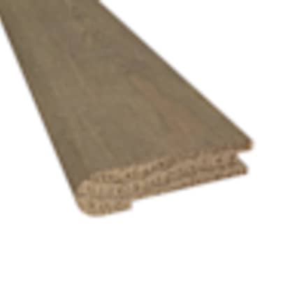 null Prefinished Monaco White Oak 5/8 in. Thick x 2.75 in. Wide x 6.5 ft. Length Stair Nose