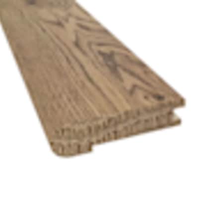 null Prefinished Madrid White Oak 5/8 in. Thick x 2.75 in. Wide x 6.5 ft. Length Stair Nose