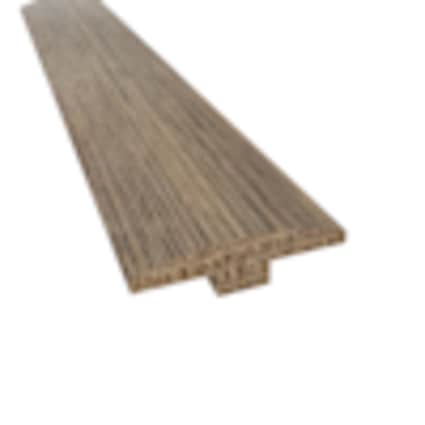 null Prefinished Bistro Barn Oak Hardwood 3/16 in thick x 1.25 in wide x 78 in Length T-Molding
